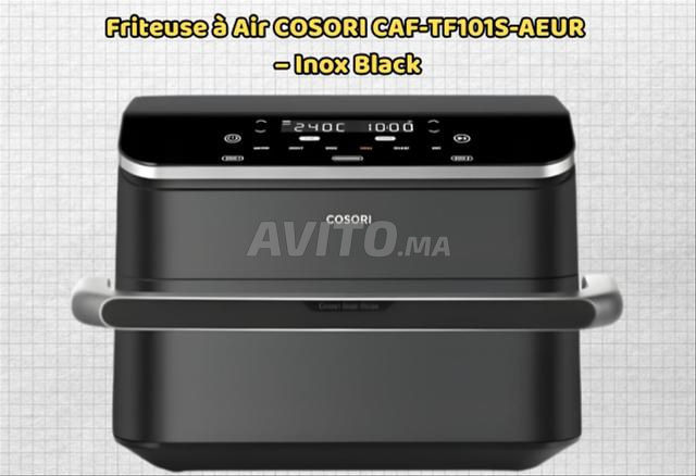 مقلاة هوائية COSORI CAF-TF101S-AEUR - Inox Black