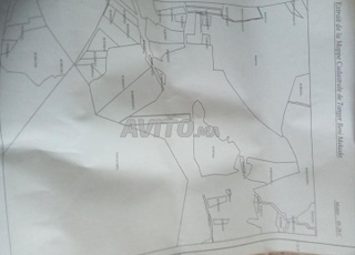 Terrain à vendre route Tétouan