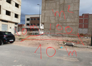 Terrain deux façades à vendre