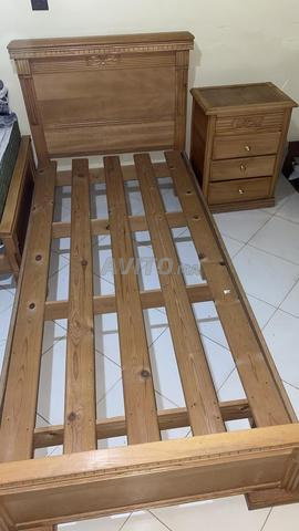 2 cadres lits 🛏️ و 1 matelas
