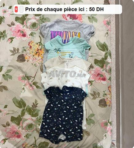 Lot de vêtements pour bébé de 1 à 4 mois
