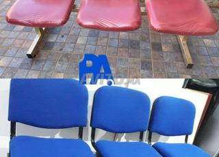 Banquette d'attente inox & iso