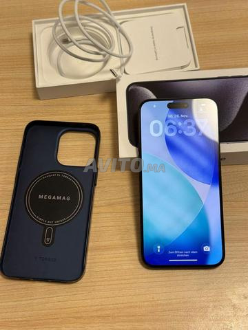 ايفون 15 برو ماكس 256 جيجابايت حالة ممتازة