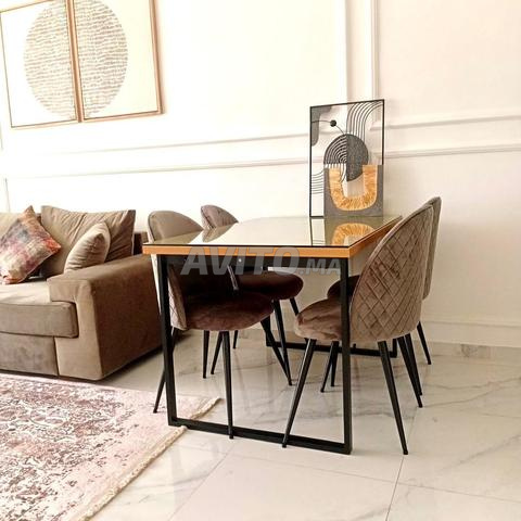 Rez de jardin à louer 3 CH meublé à Ain Diab