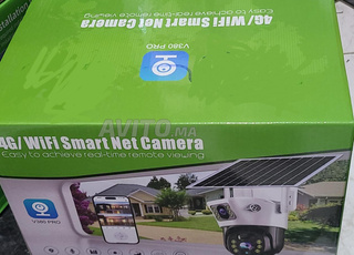 Caméra 4G à Énergie Solaire avec Audio