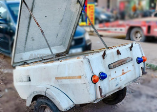 voiture remorque, مقطورة السيارة, عربة السيارة