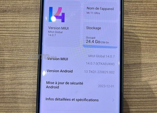 Xiaomi Mi 11 Ultra très bon état