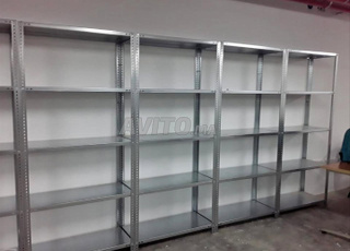 Rayonnage métallique galvanisé – robuste