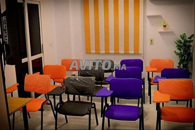 أثاث ISO مدرسي صناعي طاولات وكراسي