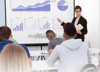 Ecran de projection Trépieds