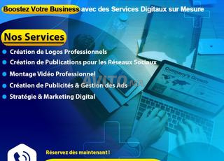 شعار احترافي للشركات - تصميم فلاير