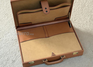 Sac de luxe rigide pour hommes d'affaires 1950