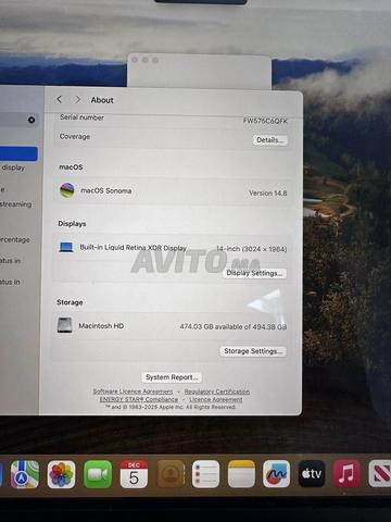 MacBook pro 14 inch M3 pro 18gb ram 512ssd - 2