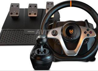 KROM K-WHEEL PRO – Volant de jeu professionnel
