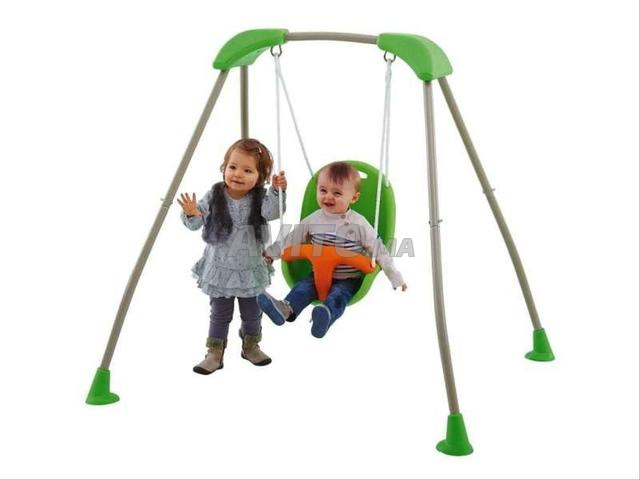Balançoire Bébé en métal pliable TATOU