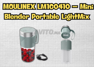 MOULINEX LM1C0410 Mini Blender Portable LightMix