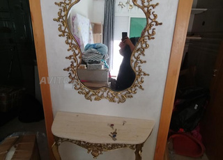 Miroir et son marbre