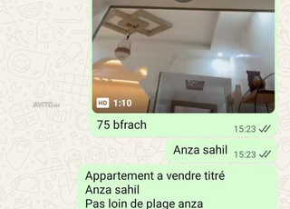 Appartement à vendre titré