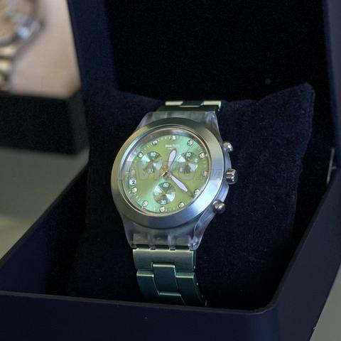 Swatch Irony Diaphane Full Blooded Mint Green