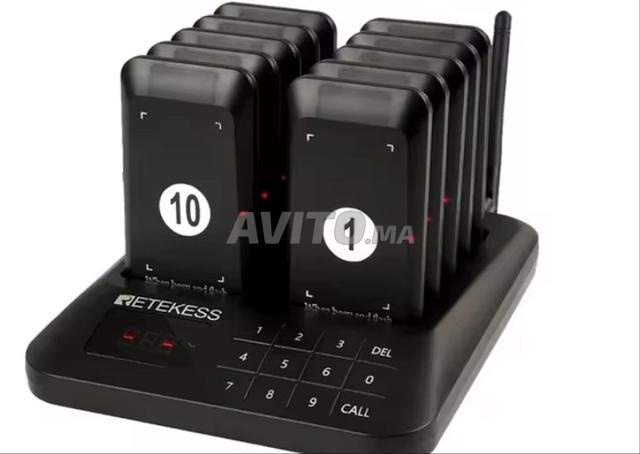 جهاز استدعاء قائمة انتظار للمطاعم 10 16 20