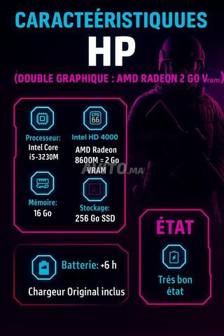 PC Gamer HP Double Graphique AMD Radeon 8600M 2Gb - 2