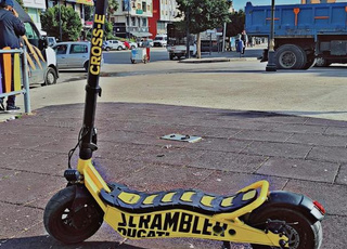 trotinette électrique scrambler