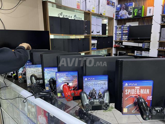 PS4 Slim 2 manettes online avec top jeux - 2