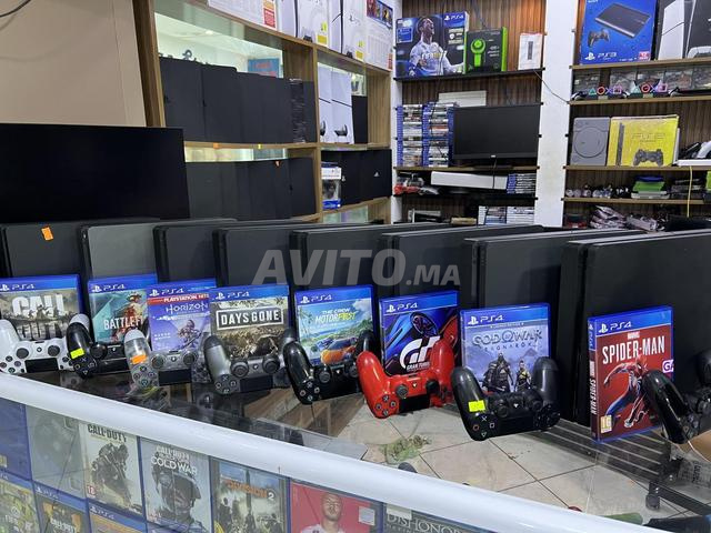 PS4 Slim 2 manettes online avec top jeux