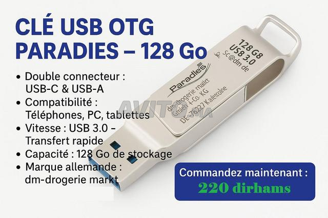 Clé USB Paradies 128 Go otg type C