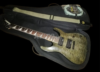 Jackson JS32TQ Transparent Green 2017