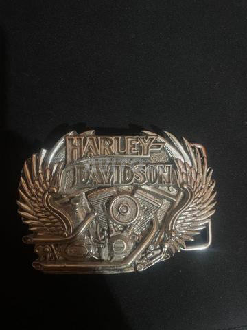 إبزيم Harley-Davidson - Vintage - صنع في الولايات المتحدة الأمريكية