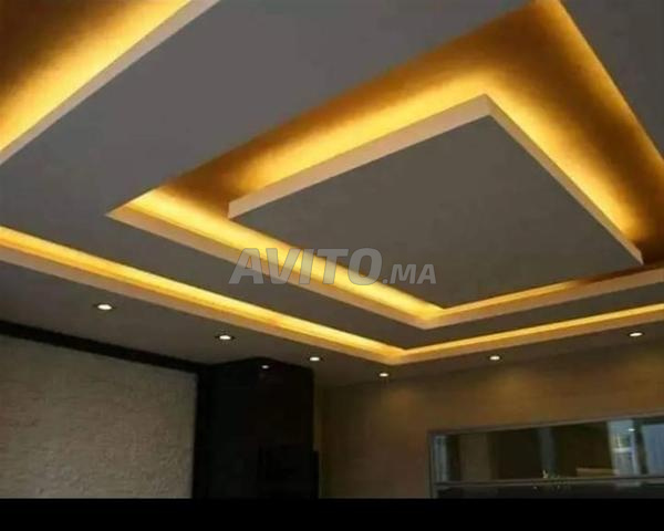 Installation de tous types de plâtre moderne BA13