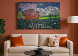 Grand Tableau Acrylique 100×70cm