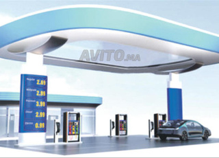 Station service équipée route Boufekrane