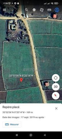 Terrain à vendre dans la région de Chouaibat, province d'El Jadida