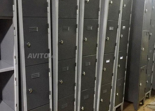 Armoire casier vestiaire métallique 2 portes