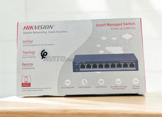SWITCH HIKVISION 8 PORT POE 60W