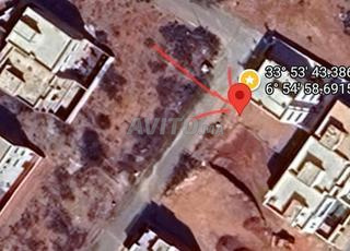 للبيع أرض 200 متر مربع منطقة فيلات تمارة