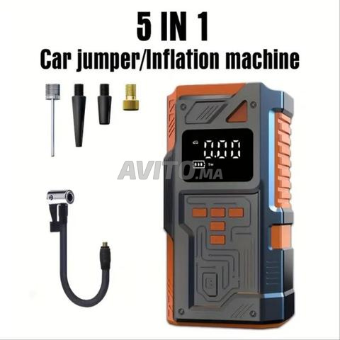 بادئ تشغيل السيارة متعدد الوظائف 5 في 1 منفاخ