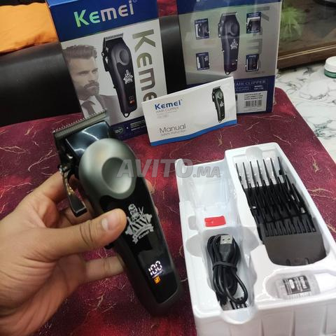 Tondeuse professionnelle Kemei rechargeable type C - 2