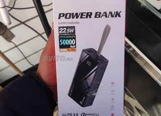 Powerbank 50000 mha fastcharge original 450 dh