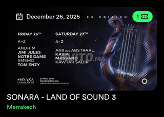 Festival Sonara Marrakech