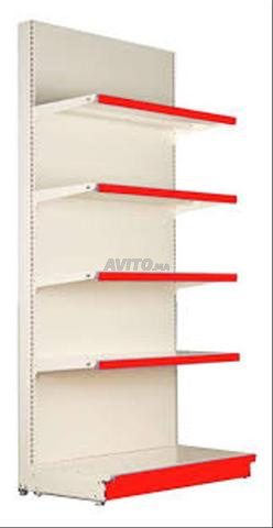NR-رف عرض معدني — مثالي لتنظيم المنتجات داخل المحل