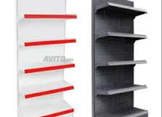 NR- Pour les magasins, étagère murale robuste et polyvalente