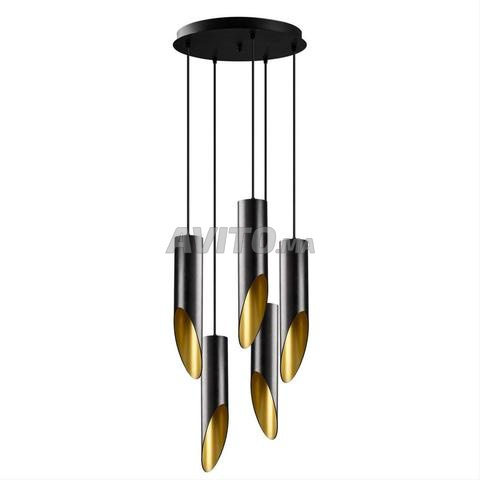 OPVIQ Lampe Suspension Kesik 6921 Noir 43*135 cm - 2