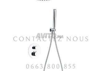 دش ترموستاتي مدمج كروم