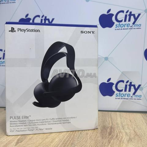 سماعة رأس لاسلكية سوني بلاي ستيشن بالس ايليت - أسود