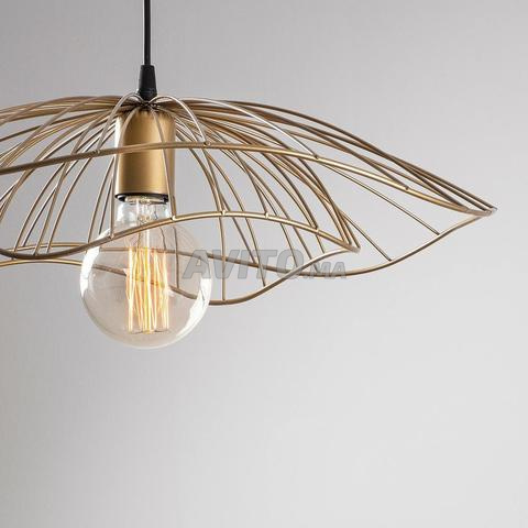 OPVIQ Suspension Métal 6503 E27 Coloris Doré - 2