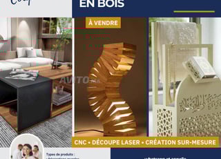 CNC • Découpe Laser • Création sur-mesure