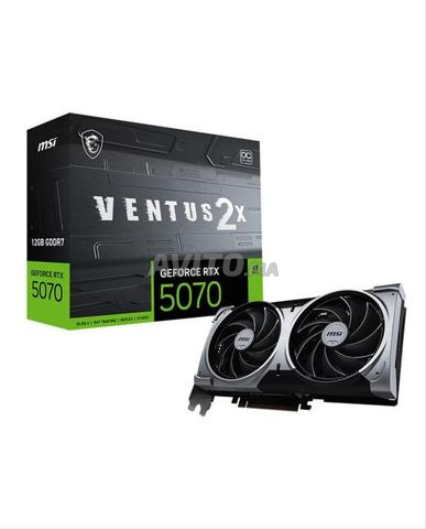 MSI RTX 5070 Ventus 2X OC 12GB جديد